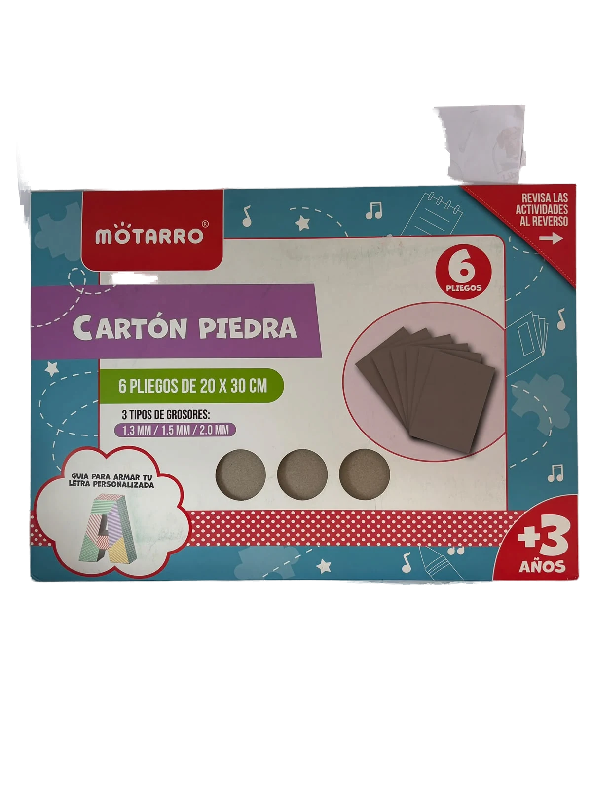 Cartón Piedra 6 Pliego