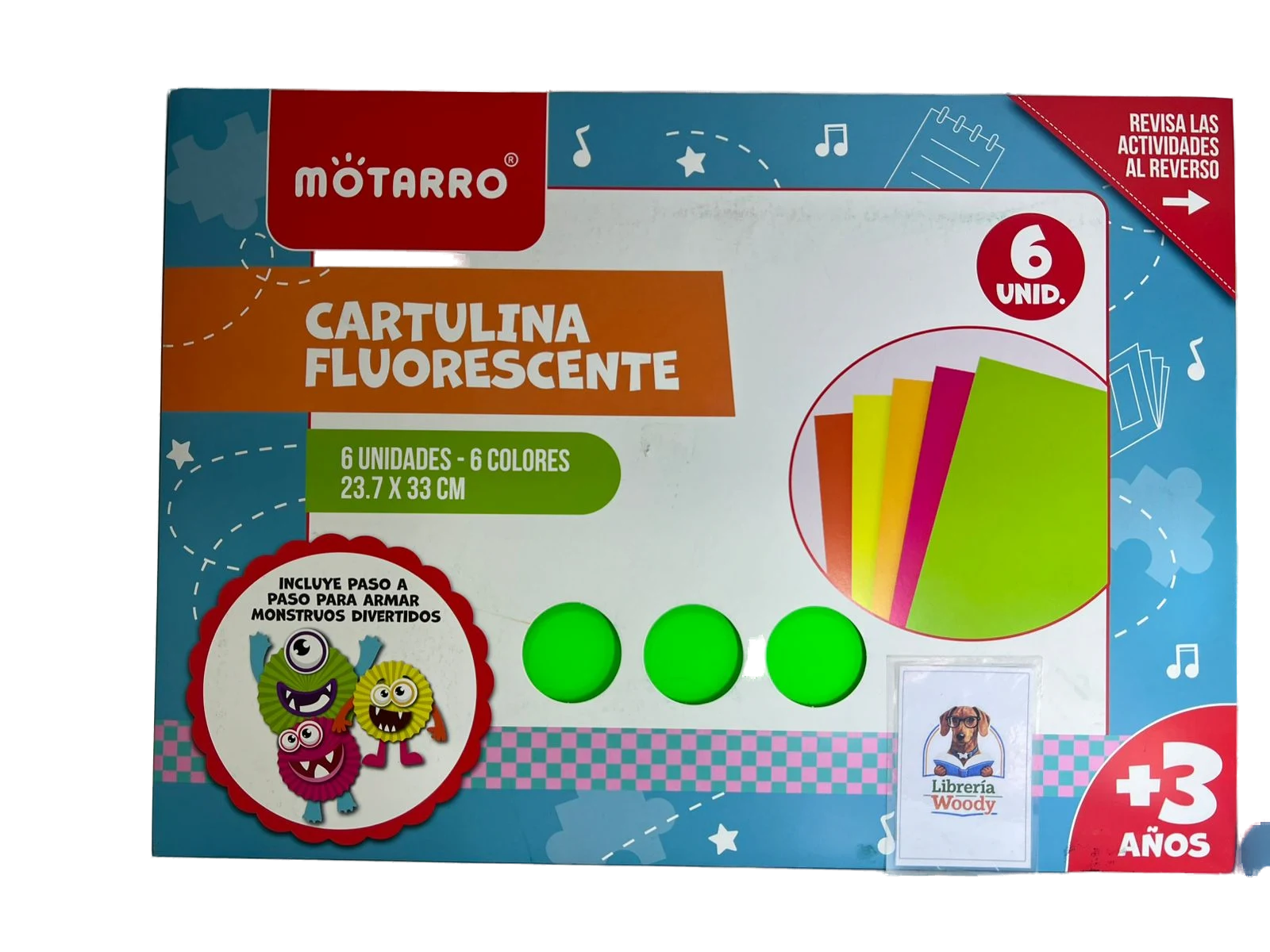 Cartulina Fluorescente