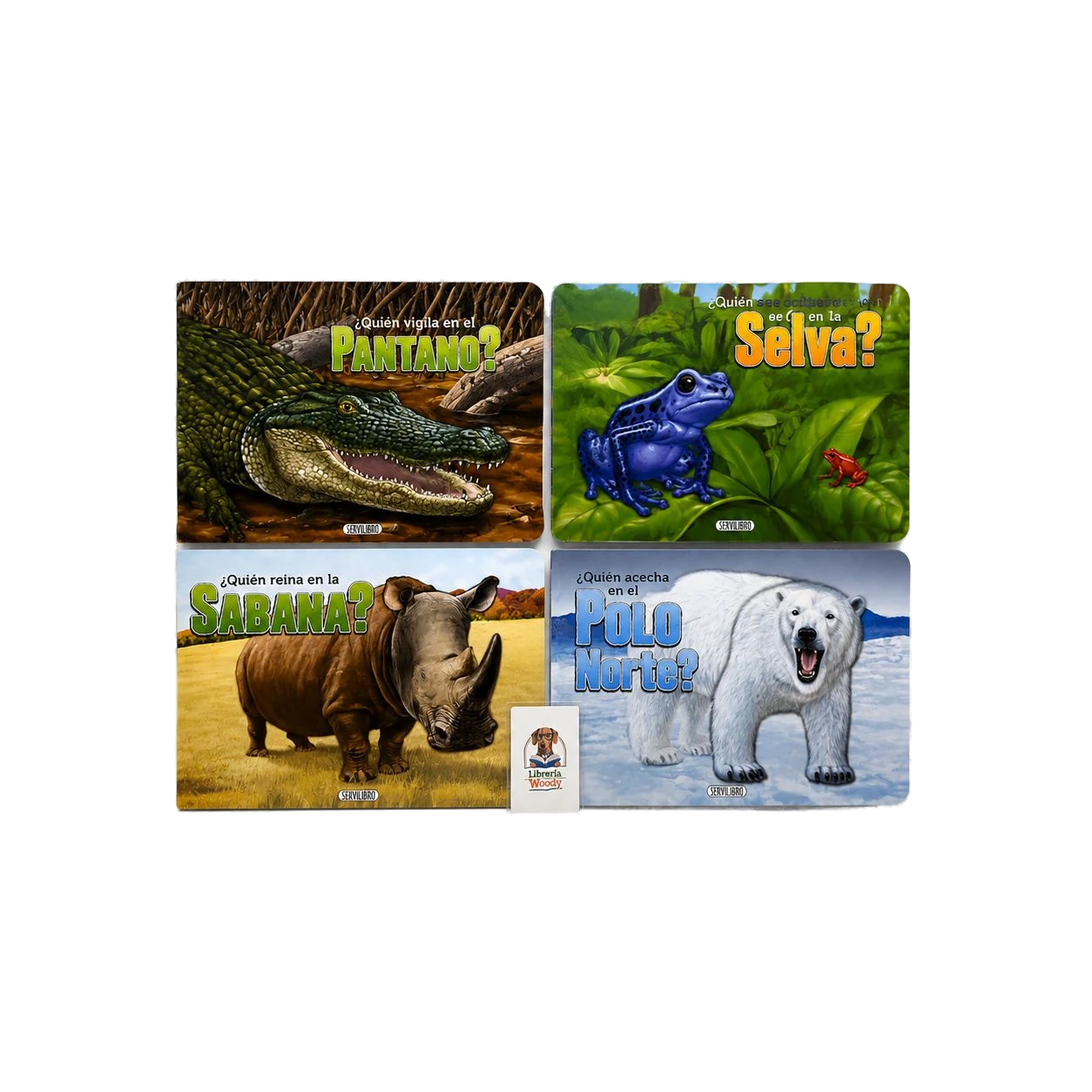 Coleccion Pantano Selva Sabana y Polo Norte