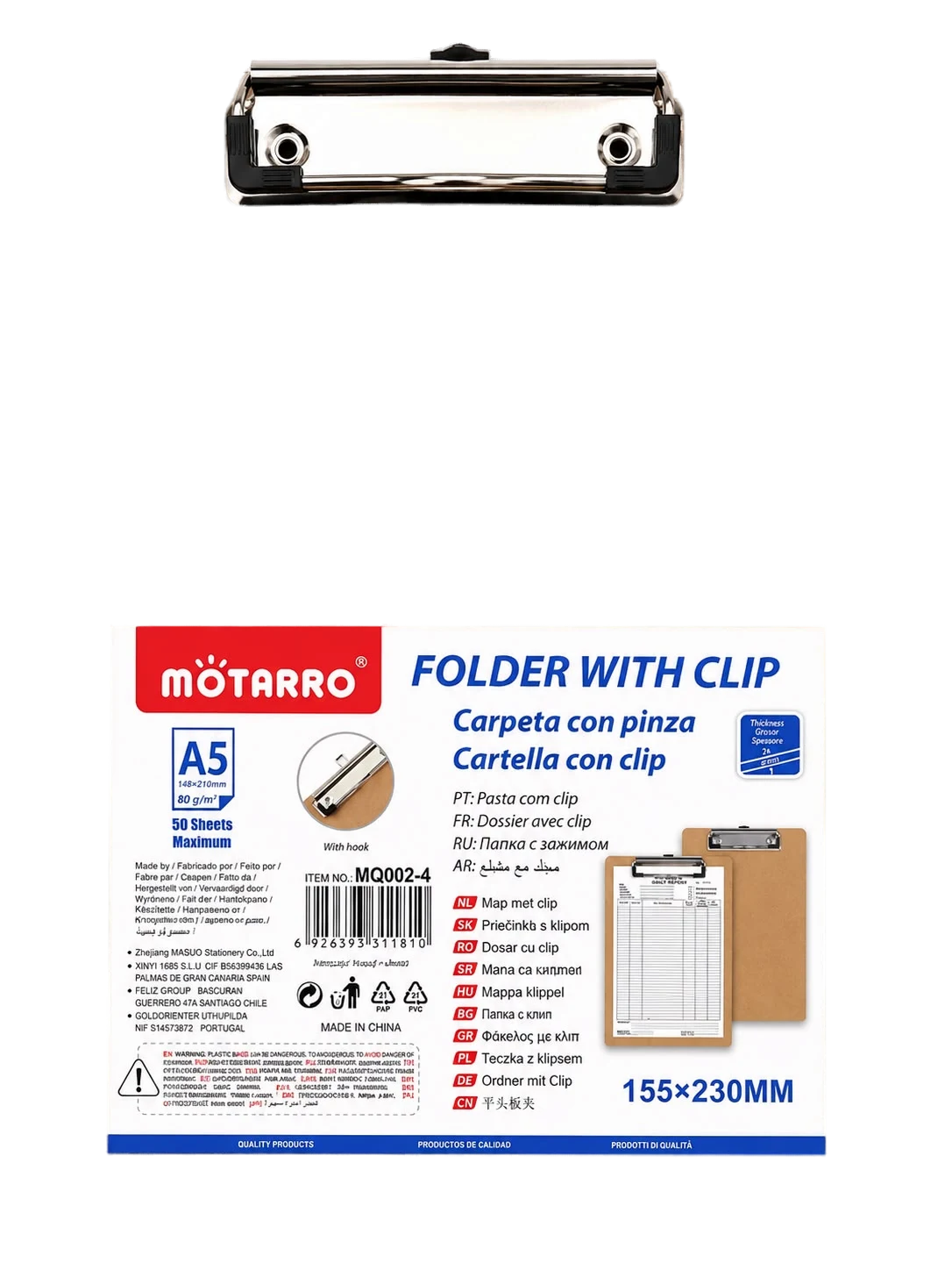 Folder Con Clip