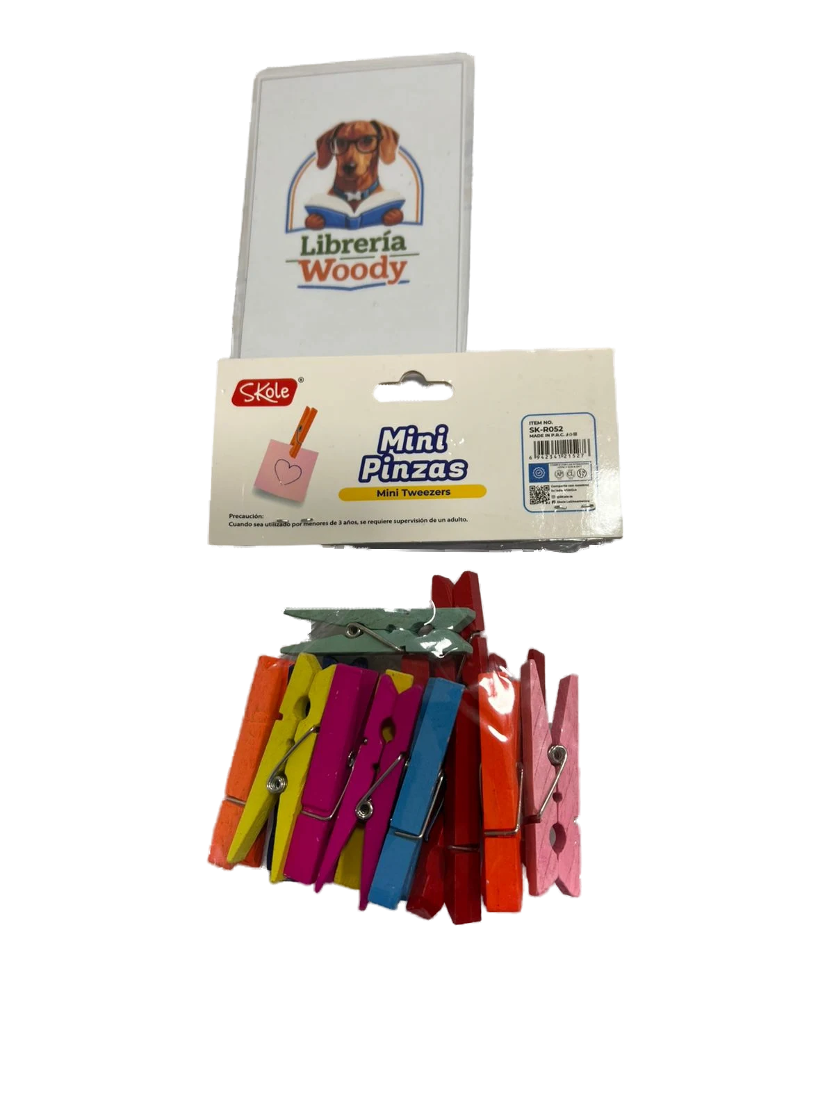 Mini Pinzas de Colores