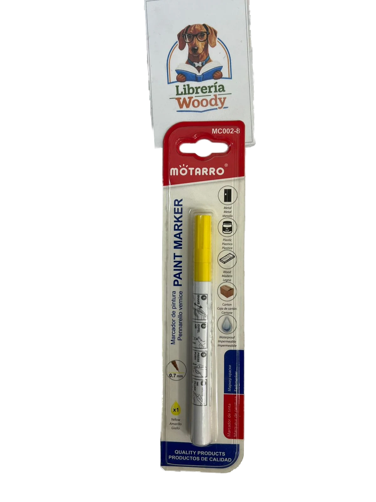 Paint Marker Amarillo