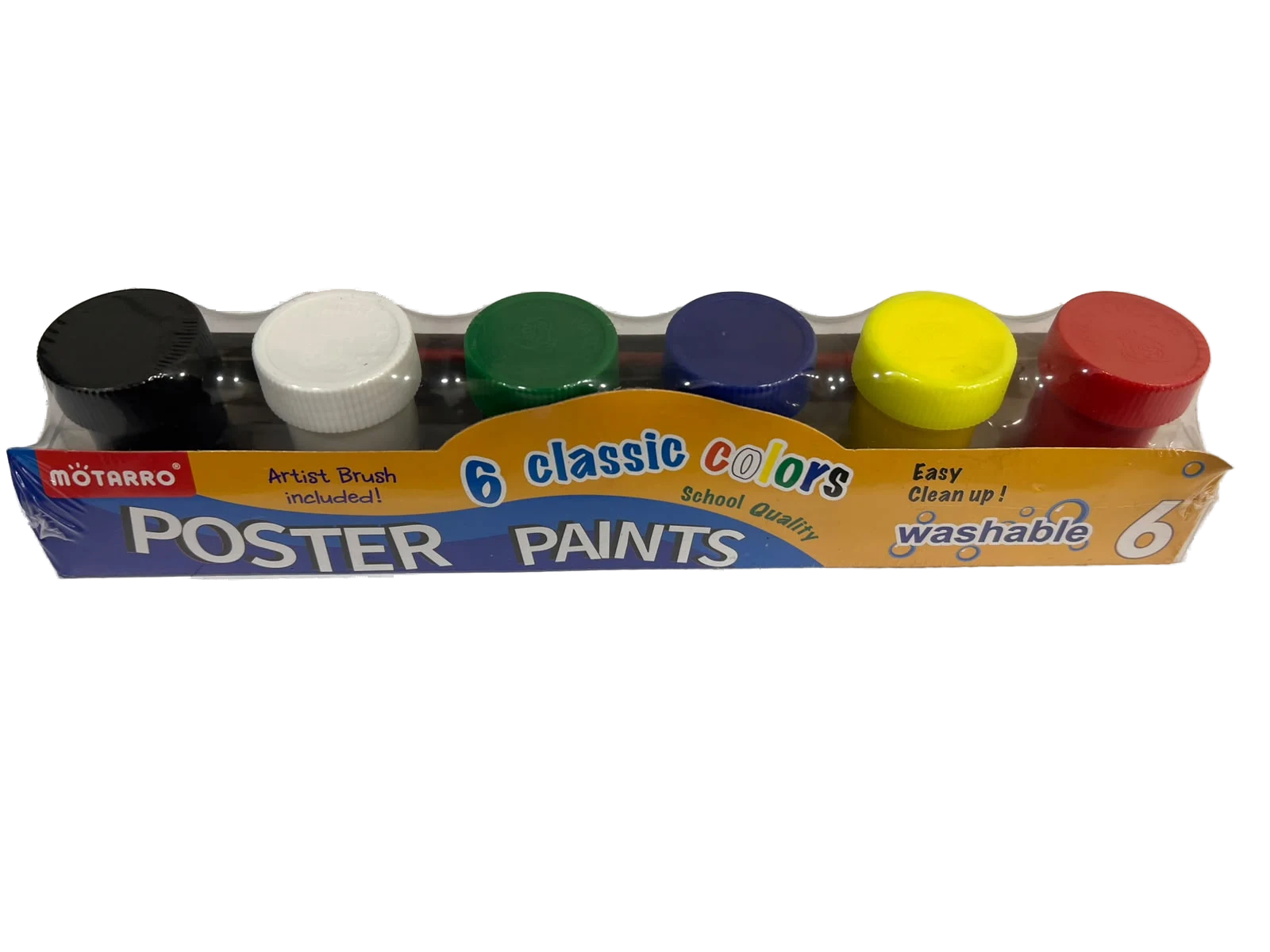 Poster Paints 6 Colores