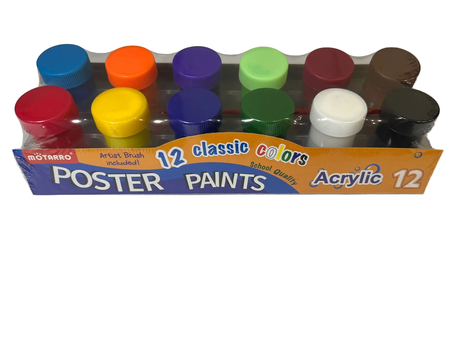 Poster Paints Acrylic 12 Colores