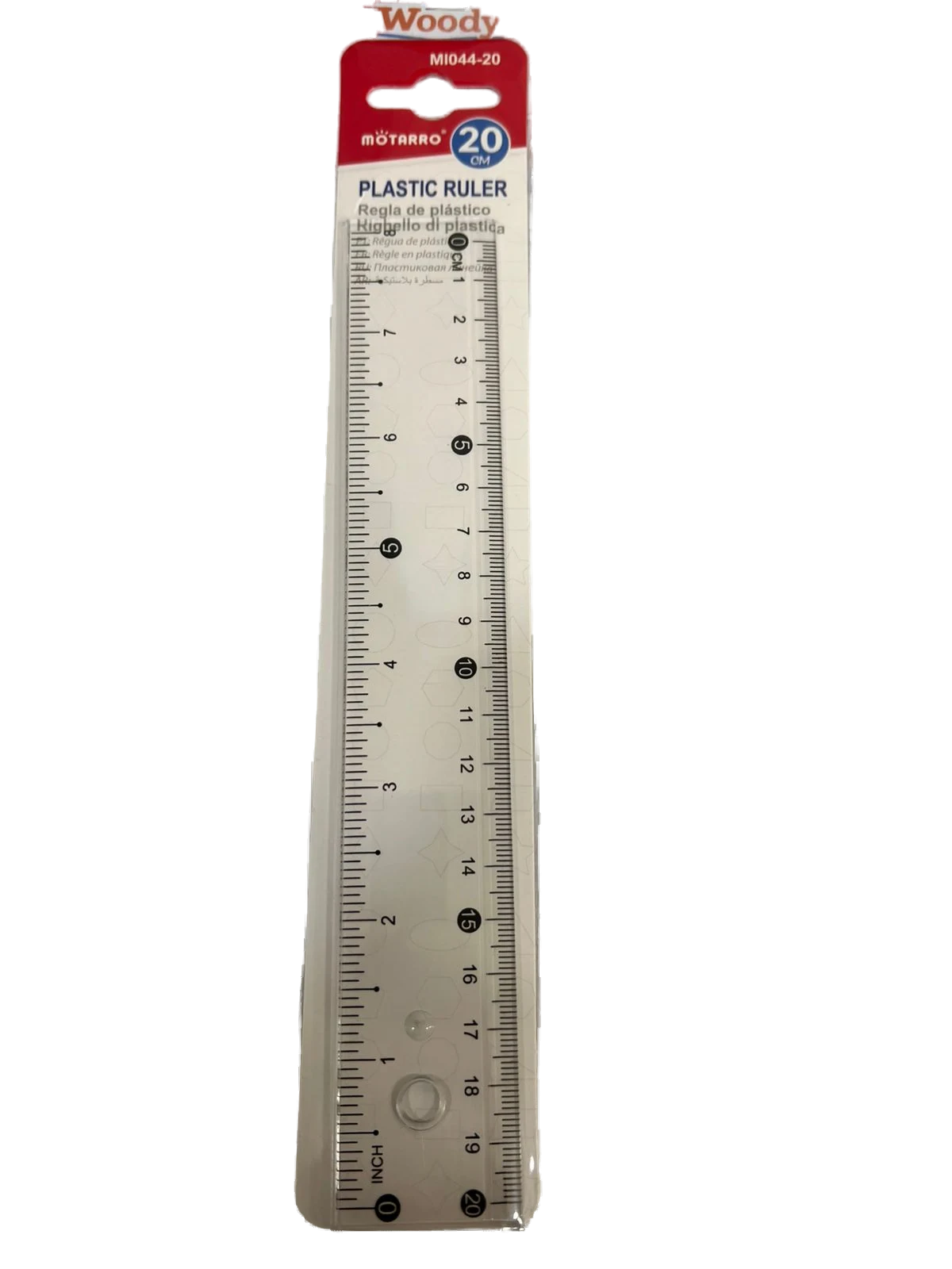 Regla Plastica 20Cm